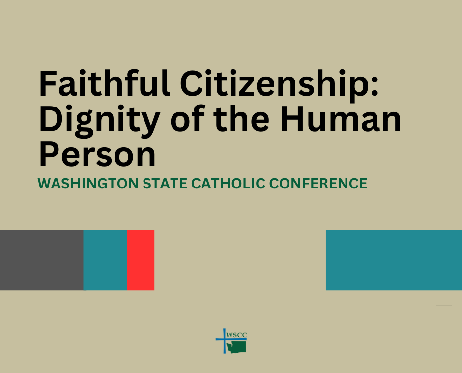 Faithful Citizenship Dignity of the Human Person 940x760